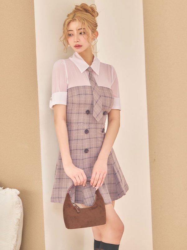 ブラウン　モデル：ふぶき　身長：161cm　着用サイズ：Sサイズ