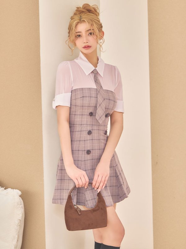 ブラウン　モデル：ふぶき　身長：161cm　着用サイズ：Sサイズ