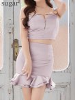 ピンク　モデル：りな　身長：160cm　着用サイズ：Sサイズ