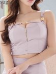 ピンク　モデル：りな　身長：160cm　着用サイズ：Sサイズ