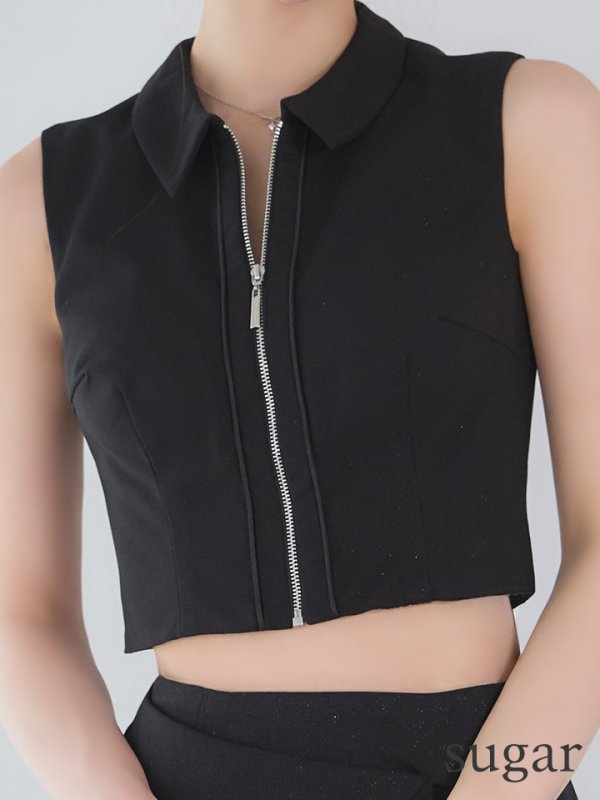 ブラック　モデル：るりぴ　身長：165cm　着用サイズ：Sサイズ