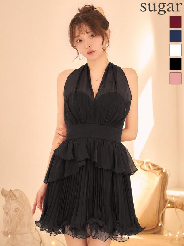 ブラック　モデル：羽澄まり　身長：158cm　着用サイズ：Sサイズ