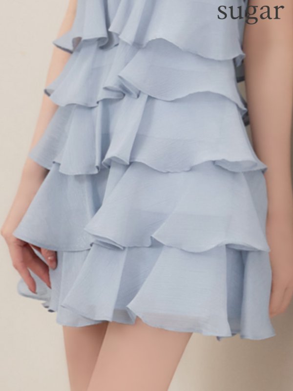 ブルー　モデル：れみれみ　身長：163cm　着用サイズ：Sサイズ