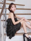 ブラック　モデル：りな　身長：160cm　着用サイズ：Sサイズ
