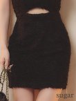 ブラック　モデル：ゆめ　身長：160cm　着用サイズ：Sサイズ