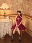 ワインレッド　モデル：羽澄まり　身長：158cm　着用サイズ：Sサイズ