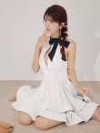 ホワイト モデル：まりん　身長：164cm　着用サイズ：Sサイズ