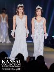 画像2: 【ひなの / 関西コレクション着用】【ANGEL R PREMIUM】ビジュー/ノースリーブ/ マーメイド/ ラメレース/ ロング/ キャバドレスlong[OF2] (2)