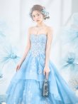 画像17: 【るな/関西コレクション着用】【ANGEL R PREMIUM/エンジェルアールプレミアム】ベア/ ウェディング/ バースデー/ プリンセス/ フラワーレース/ スパンコールビジュー/ キャバドレスlong【HC03】 (17)
