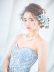 画像19: 【るな/関西コレクション着用】【ANGEL R PREMIUM/エンジェルアールプレミアム】ベア/ ウェディング/ バースデー/ プリンセス/ フラワーレース/ スパンコールビジュー/ キャバドレスlong【HC03】 (19)