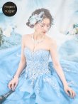 画像6: 【るな/関西コレクション着用】【ANGEL R PREMIUM/エンジェルアールプレミアム】ベア/ ウェディング/ バースデー/ プリンセス/ フラワーレース/ スパンコールビジュー/ キャバドレスlong【HC03】 (6)