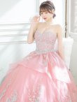 画像29: 【るな/関西コレクション着用】【ANGEL R PREMIUM/エンジェルアールプレミアム】ベア/ ウェディング/ バースデー/ プリンセス/ フラワーレース/ スパンコールビジュー/ キャバドレスlong【HC03】 (29)