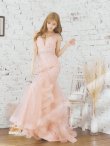 画像5: 【ANGEL R PREMIUM/エンジェルアールプレミアム】Vバスト/ スパンコール/ ウエストビジュー/ マーメイド/ ロング/ キャバドレス long[OF2] (5)