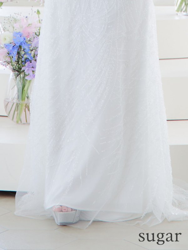 画像11: 【ANGEL R PREMIUM/エンジェルアールプレミアム】スパンコール/ レース/ オープンショルダー/ ビジュー/ マーメイド/ ロング/ キャバドレス long[OF2] (11)