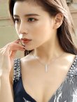 画像3: 【アクセサリー：ネックレス】【ANGEL R/エンジェルアール】ライトニング型ラグジュアリーラインストーンネックレス[OF02-U] (3)