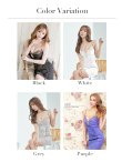 画像12: XSサイズあり【ANGEL R/エンジェルアール】バストレース/ビジューライン/ タイト/ミニドレス / キャバドレス[OF2] (12)