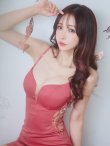 画像6: sugar x ARコラボカラーあり!!【ANGEL R/エンジェルアール】フロントビジュー/ メッシュ/ タイト/ ミニドレス/ キャバドレス[OF2] (6)