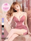 画像10: sugar x ARコラボカラーあり!! XSサイズあり【Angel R/エンジェルアール】キャミ/ Vフロント/ サイドビジュー/タイト/ ミニドレス/ キャバドレス (10)