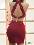画像33: XSサイズあり【ANGEL R/エンジェルアール】パール/ フラワーレース/ タイト/ ミニドレス/ キャバドレス[OF2] (33)