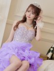画像20: 【関西コレクション着用】【ANGEL R/エンジェルアール】【17color】ビジュー/ ベア/ ショートinロング/ プリンセス / キャバドレス long[OF2] (20)