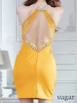 画像9: 訳あり商品☆汚れあり☆XSサイズあり【ANGEL R/エンジェルアール】アメスリ/ ホルターネック/ デコルテパールビジュー/ バックシースルーレース/ タイト/ ミニドレス/ キャバドレス[OF2] (9)