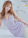 画像8: XSサイズあり【ANGEL R/エンジェルアール】ジップ/ ZIP/ ツイード/ ビジュー/ キャミ/ タイト/ ミニドレス/ キャバドレス[OF2] (8)