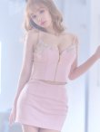 画像11: 背の低い方必見！【ANGEL R/エンジェルアール】バストビジュー/ フロントジップ/ キャミ/ タイト/ マイクロミニドレス/ キャバドレス[OF2] (11)