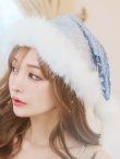 画像14: 【アクセサリー：ヘアアクセ】【ANGEL R/エンジェルアール】フラワーシースルーレースサンタ帽子＆カフスセット[OF02] (14)
