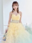 画像6: 【関西コレクション着用】【ANGEL R/エンジェルアール】ベア/ ウェディング/ バースデー/ プリンセス/ アッパーギャザービジュー/ フリル/ ロングドレス/ キャバドレス long[OF2] (6)