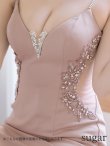 画像2: sugarxARコラボカラーあり【ANGEL R/エンジェルアール】ウエストフラワー刺繍/ サイドシアー/ レース/ タイト/ ミニドレス/ キャバドレス[OF2] (2)