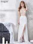 画像7: 【ANGEL R/エンジェルアール】刺繍/ パール/ ビジュー/ スリット/ タイト/ ロングドレス/ キャバドレス long[OF2] (7)