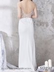 画像9: 【ANGEL R/エンジェルアール】刺繍/ パール/ ビジュー/ スリット/ タイト/ ロングドレス/ キャバドレス long[OF2] (9)