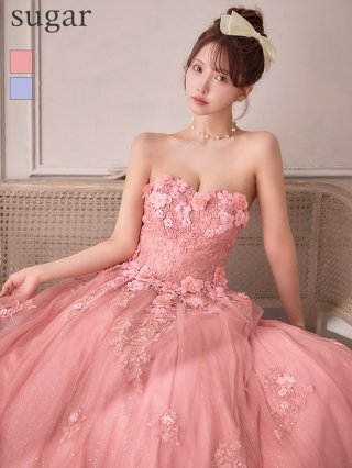 ANGEL R AR23223 ローズピンク ドレス AngelR】フレアドレス - sugar