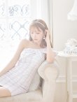 画像7: XSサイズあり【ANGEL R/エンジェルアール】リボンワンショルダー/ チェック/ タイト/ ミニドレス/ キャバドレス[OF2] (7)