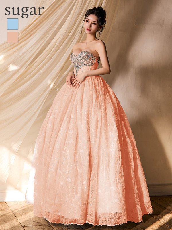 ピンク モデル：ゆりお　身長：165cm　着用サイズ：(Fサイズ)