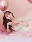 画像3: sugarコラボ商品☆XSサイズあり【ANGEL R/エンジェルアール】オフショルダー/ 千鳥柄/ ツイード/ バストフラワーパールビジュー/ タイト/ ミニドレス/ キャバドレス[OF2] (3)