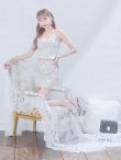 画像4: XSサイズあり【ANGEL R/エンジェルアール】フロントファスナー/ チェーン/ ツイード/ セパレート/ 台形スカート/ マイクロミニ/ セットアップ/ ミニドレス/ キャバドレス[OF2] (4)