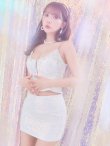 画像3: sugarコラボ商品☆XSサイズあり【ANGEL R/エンジェルアール】スパンコール/ フロントジップ/ キャミ/ タイト/ マイクロミニドレス/ キャバドレス[OF2] (3)