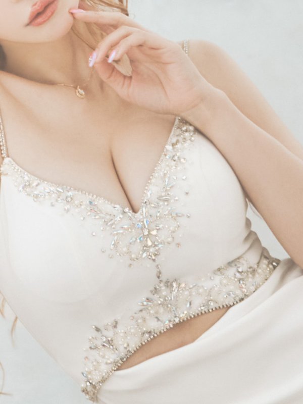 画像24: XSサイズあり【ANGEL R/エンジェルアール】アッパービジュー/ オープンウエスト/ ウエストカット/ キャミソール/ ワンカラー/ タイト/ ミニドレス/ キャバドレス[OF2] (24)