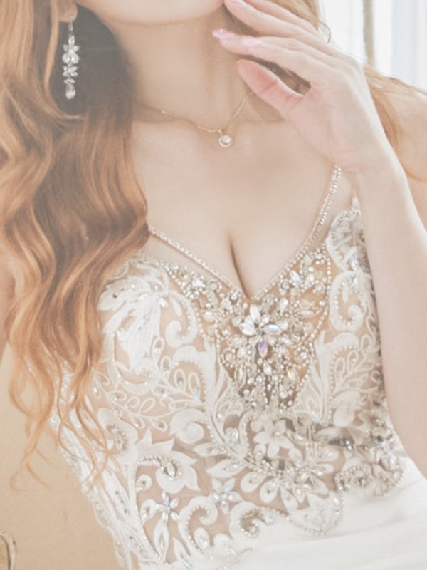 画像20: XSサイズあり【ANGEL R/エンジェルアール】アッパーレース/ バストシースルー/ ビジュー/ キャミソール/ タイト/ ミニドレス/ キャバドレス[OF2] (20)