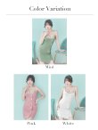 画像28: XSサイズあり【ANGEL R/エンジェルアール】バストメッシュ/ ビジュー/ ボタン/ キャミソール/ タイト/ ミニドレス/ キャバドレス[OF2] (28)
