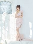 画像5: sugarコラボ商品☆XSサイズあり【ANGEL R/エンジェルアール】ワンショルダー/ 千鳥柄/ ツイード/ ビッグリボンパールビジュー/ タイト/ ミニ/ キャバドレス[OF2] (5)