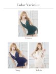 画像22: XSサイズあり【ANGEL R/エンジェルアール】フラワーレース/ パール/ ビジュー/ ノースリーブ/ シアー/ タイト/ ミニドレス/ キャバドレス[OF2] (22)