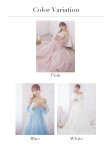 画像26: 【ANGEL R/エンジェルアール】ベア/ フレアスリーブ/ フラワー刺繍/ ウェディング/ バースデー/ プリンセス/ フレア/ ロングドレス/ キャバドレスlong[HC03] (26)