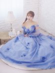 画像11: 【ANGEL R/エンジェルアール】ベア/ 立体フラワー/ ウェディング/ バースデー/ プリンセス/ フレア/ ロングドレス/ キャバドレスlong[HC03] (11)