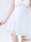 画像14: XSサイズあり【ANGEL R/エンジェルアール】パールチェーン/ バストビジュー/ キャミソール/ フレア/ ミニドレス/ キャバドレス[OF2] (14)