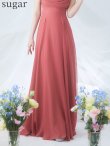 画像14: 【ANGEL R/エンジェルアール】バストビジュー/ ビーズ/ フロントタック/ キャミソール/ フレア/ ワンカラー/ ロングドレス/ キャバドレス long[OF2] (14)