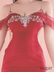 画像16: XSサイズあり【ANGEL R/エンジェルアール】 シフォンスリーブ/ ビジュー/ メッシュ/ ミニドレス/ キャバドレス[OF2] (16)