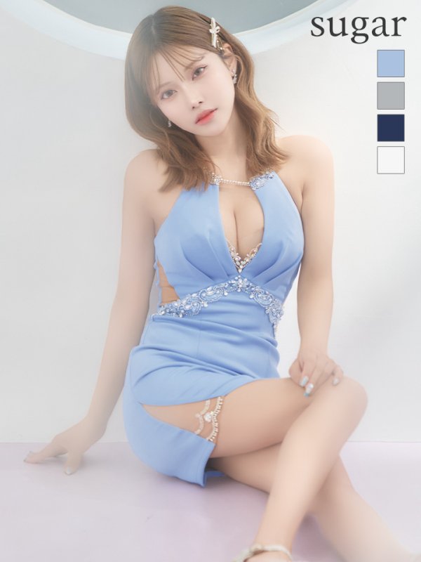 アイルブルー モデル：如月れい　身長：156cm　着用サイズ：Sサイズ