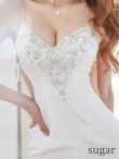 画像19: 【ANGEL R/エンジェルアール】フロントデザインビジュー/ サイドメッシュ/ タイトロングドレス/ ロングドレス/ キャバドレス[OF2] (19)